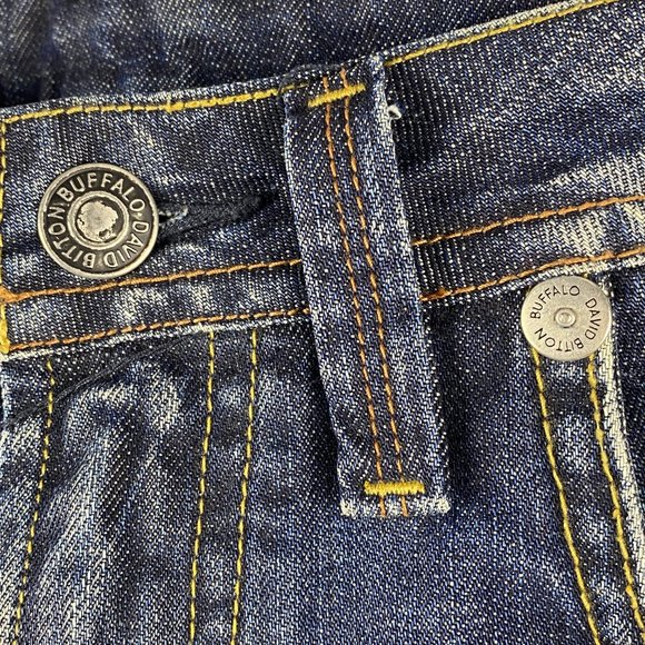 Buffalo David Bitton Jeans Men 35x30* Travis Relaxed‎ Fit Straight Blue - Picture 5 of 16